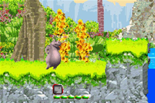 Des images GBA de Madagascar