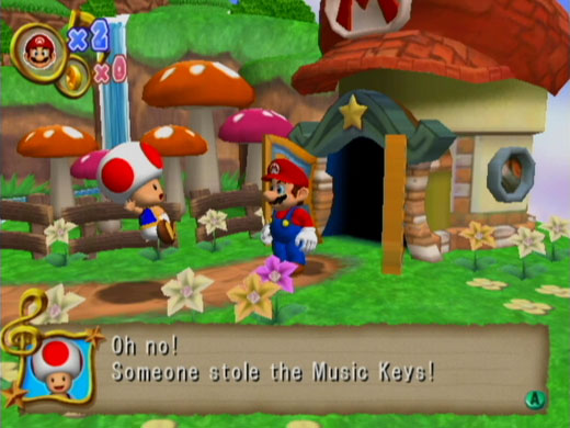 DDR : Mario Mix danse sur GameCube