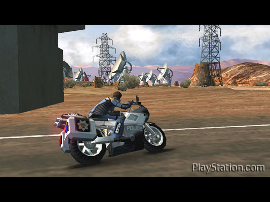 Pursuit Force roule en images