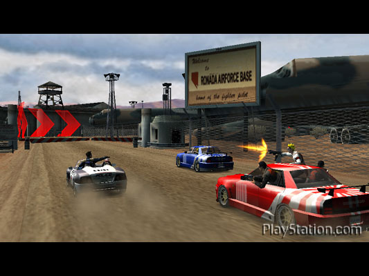 Pursuit Force roule en images