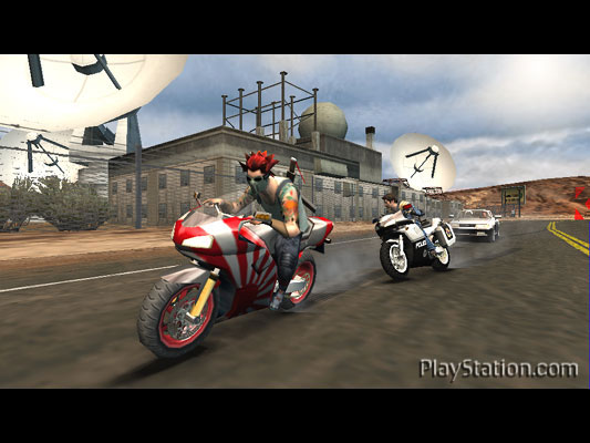 Pursuit Force roule en images