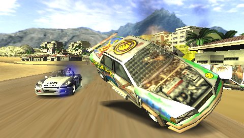 Pursuit Force se montre un peu plus