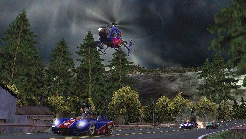 Pursuit Force en action