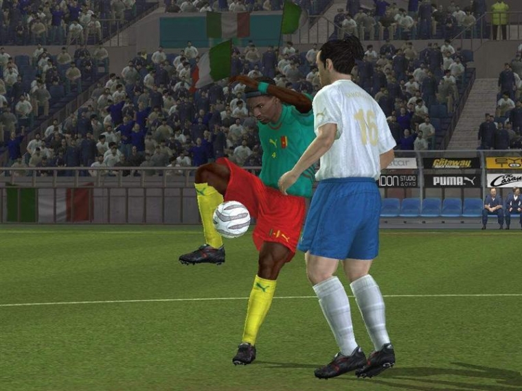 World Soccer 2006, premiers visuels