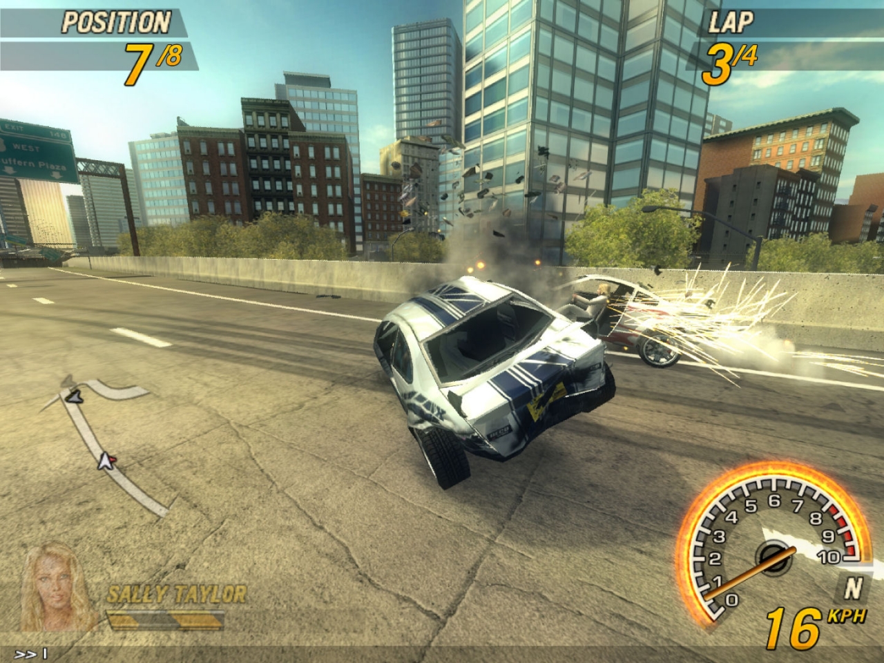 FlatOut 2 dérape en images