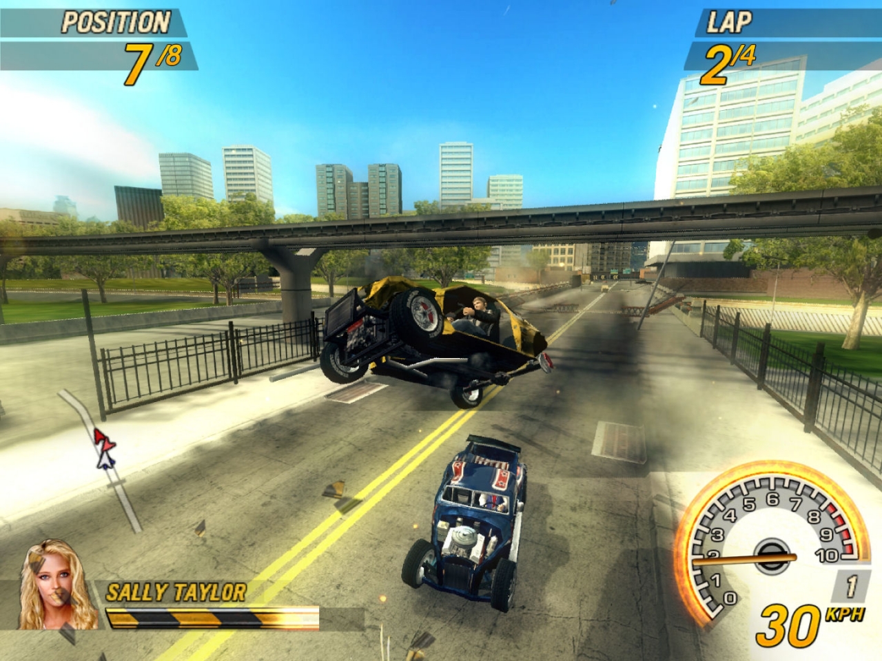 FlatOut 2 dérape en images