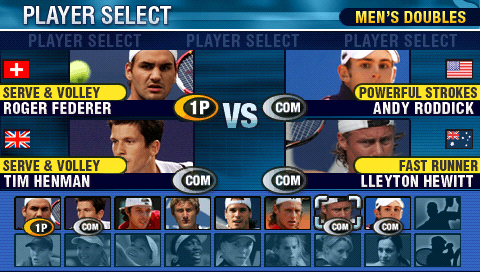Virtua Tennis World Tour en double