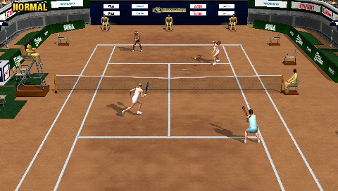 Virtua Tennis World Tour en double