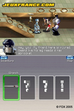 Robots annoncé sur DS