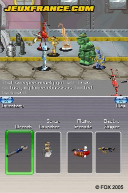 Robots annoncé sur DS