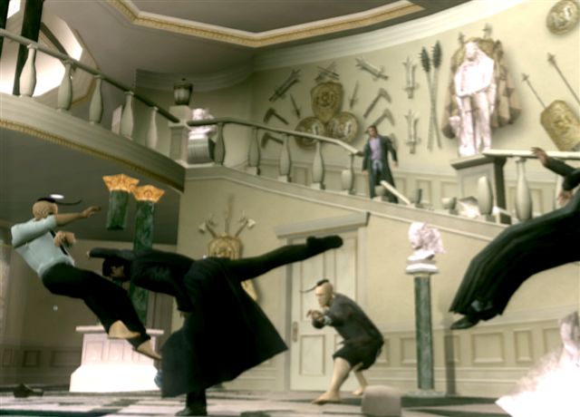 The Matrix Path of Neo : 3 images