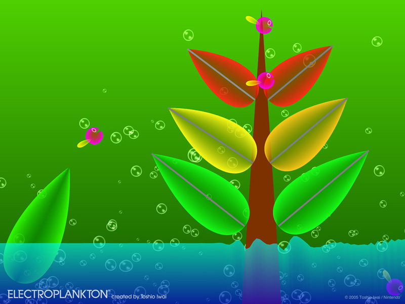 Nintendo dévoile Electroplankton