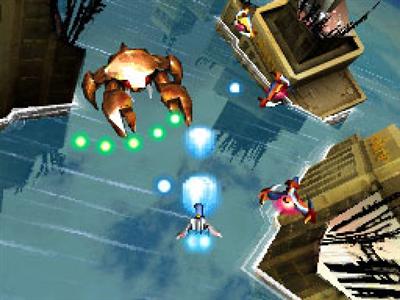 Nanostray esquive les tirs