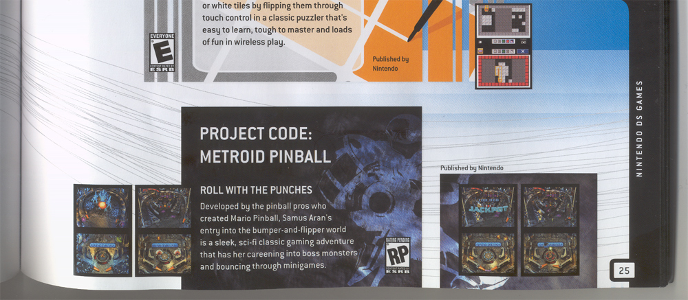 Metroid Pinball DS en images