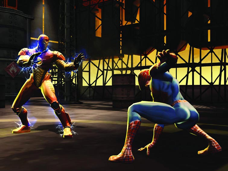 Marvel Nemesis en plein combat