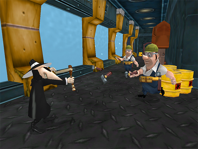 Spy vs. Spy : L'avalanche d'images