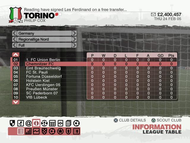 Codemasters présente Pro Football