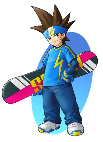 Snowboard kids en images