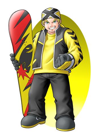Snowboard kids en images