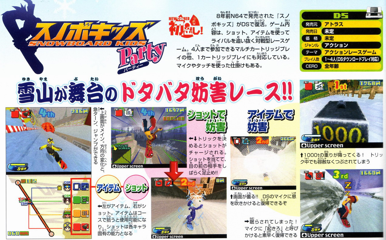 Snowboard kids en images