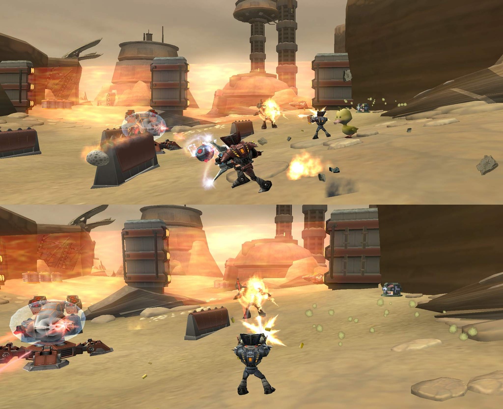 Ratchet : Deadlocked en images