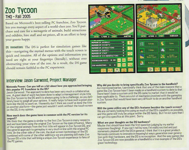 Zoo Tycoon : Premières images