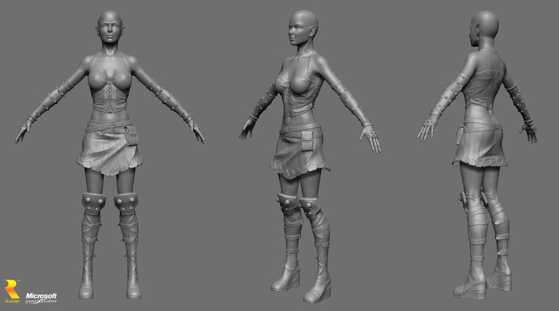 Quelques concepts-arts de Kameo 2