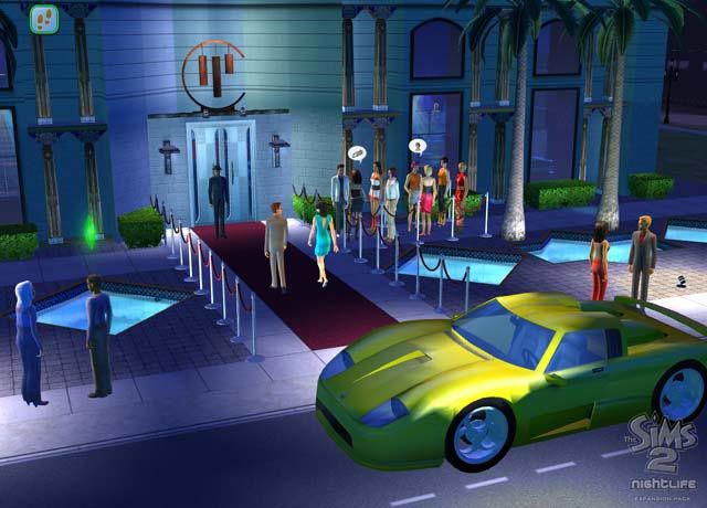 Les Sims 2:Nightlife en discothèque