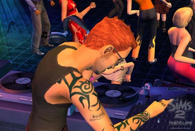 Les Sims 2:Nightlife en discothèque