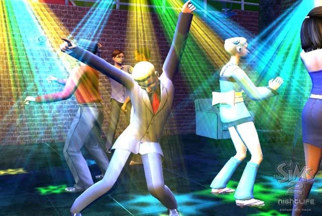 Les Sims 2:Nightlife en discothèque
