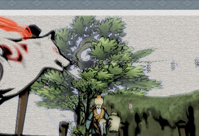 Okami  aime la nature