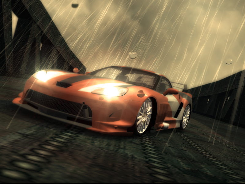 NFS Most Wanted : La Corvette