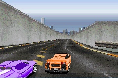 NFS Most Wanted imagé sur GBA      