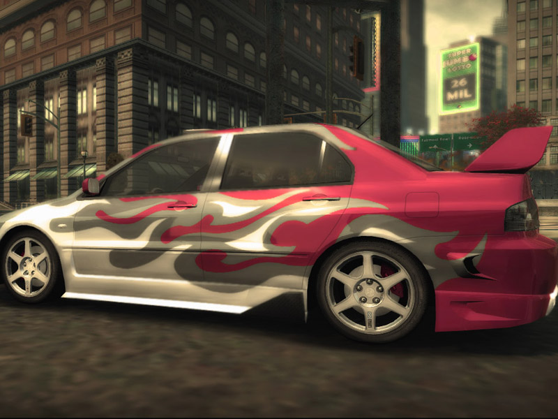 NFS Most Wanted : Mitsubishi