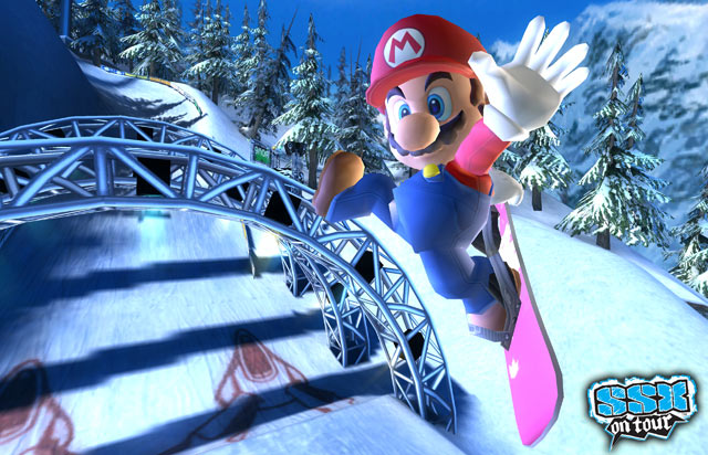 SSX On Tour : Mario en action