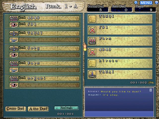 Des images pour Yu-Gi-Oh ! Online 