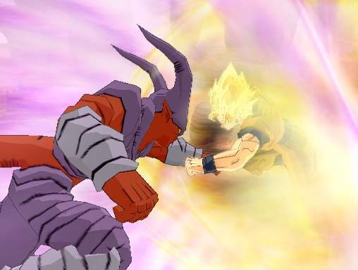 Budokai Tenkaichi frappe en images