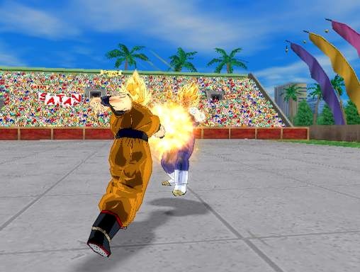 Budokai Tenkaichi frappe en images