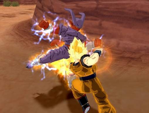 Budokai Tenkaichi frappe en images