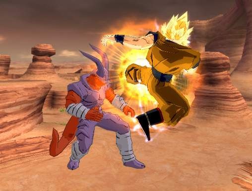 Budokai Tenkaichi frappe en images