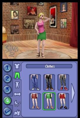 Les Sims 2 s'illustre sur DS