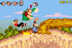 Popeye de retour sur GBA