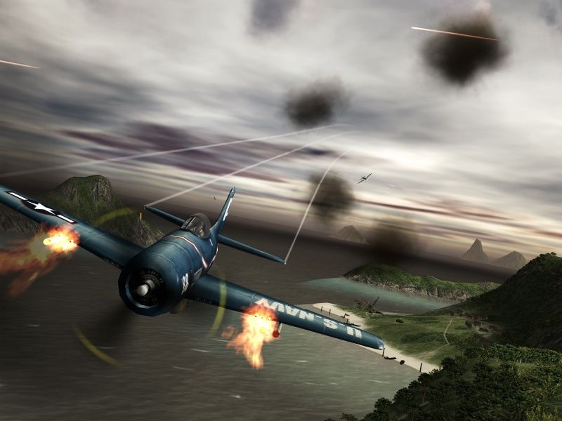 Heroes of the Pacific dans les airs