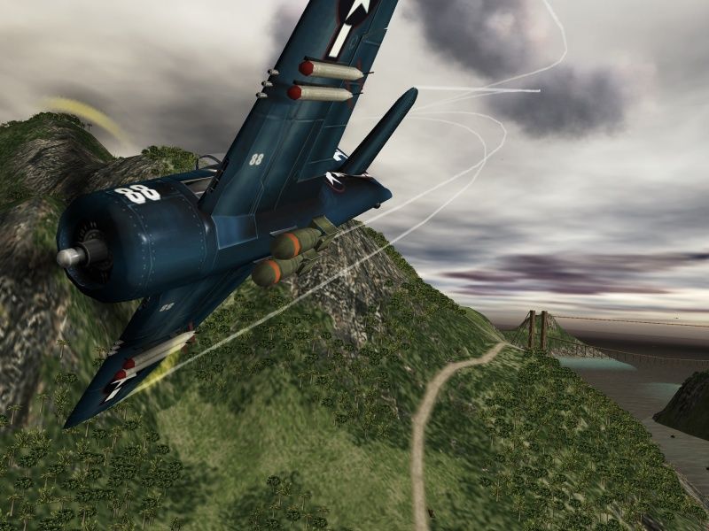 Heroes of the Pacific dans les airs