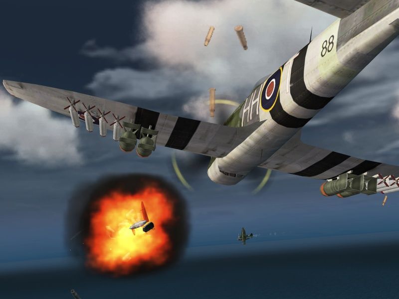 Heroes of the Pacific dans les airs