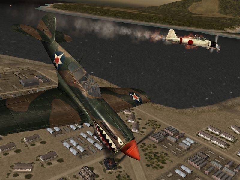 Heroes of the Pacific dans les airs