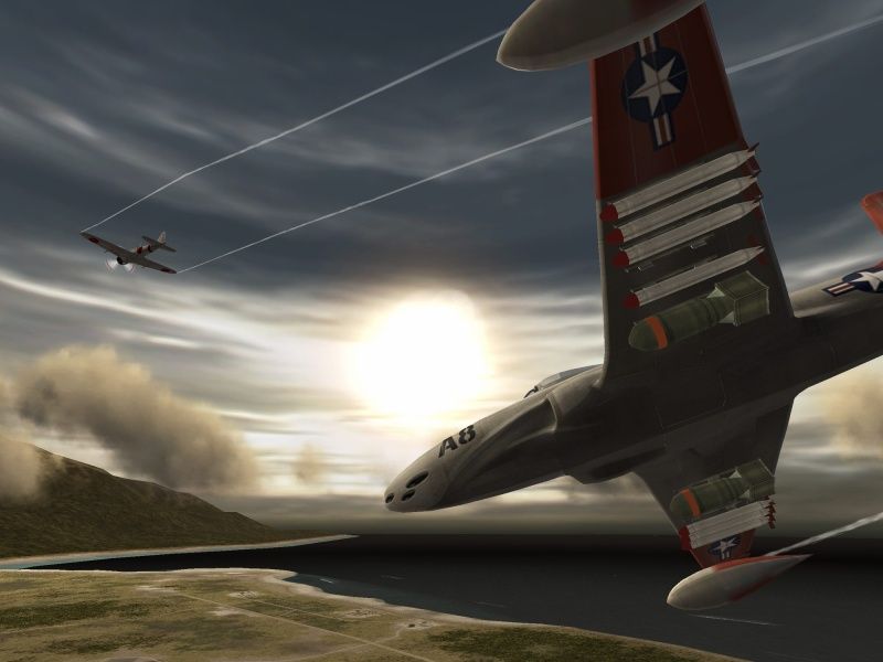 Heroes of the Pacific dans les airs
