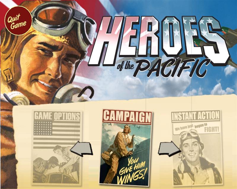 Heroes of the Pacific au combat