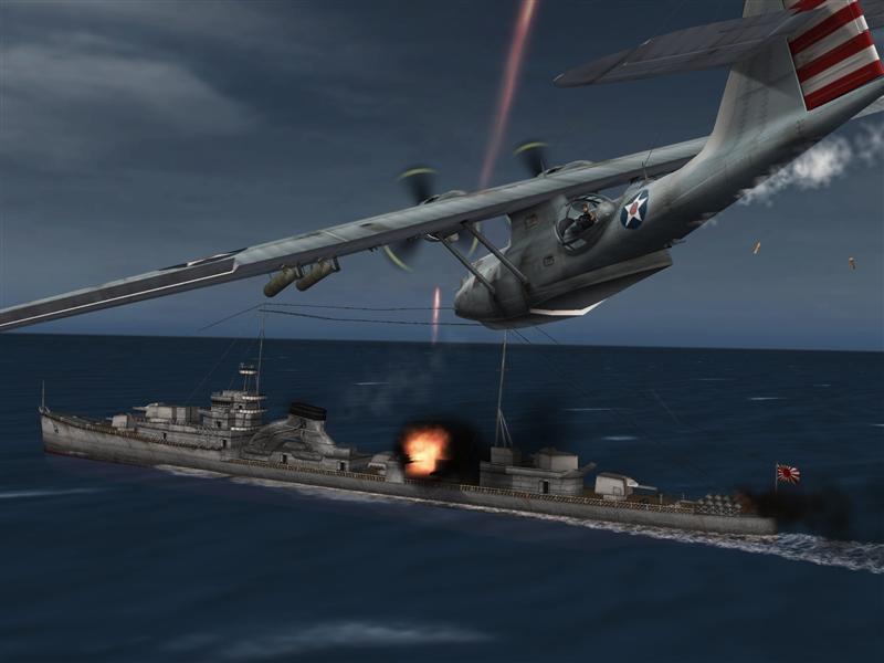 Heroes of the Pacific dans les airs