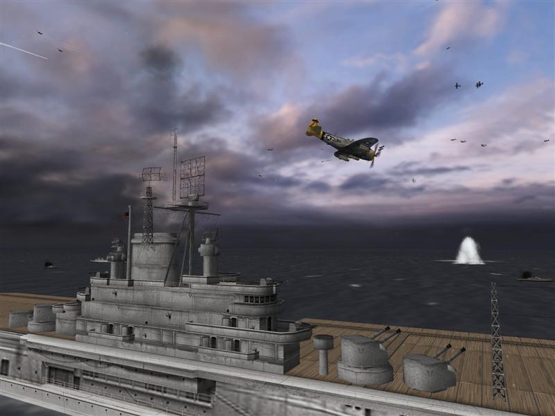 Heroes of the Pacific dans les airs